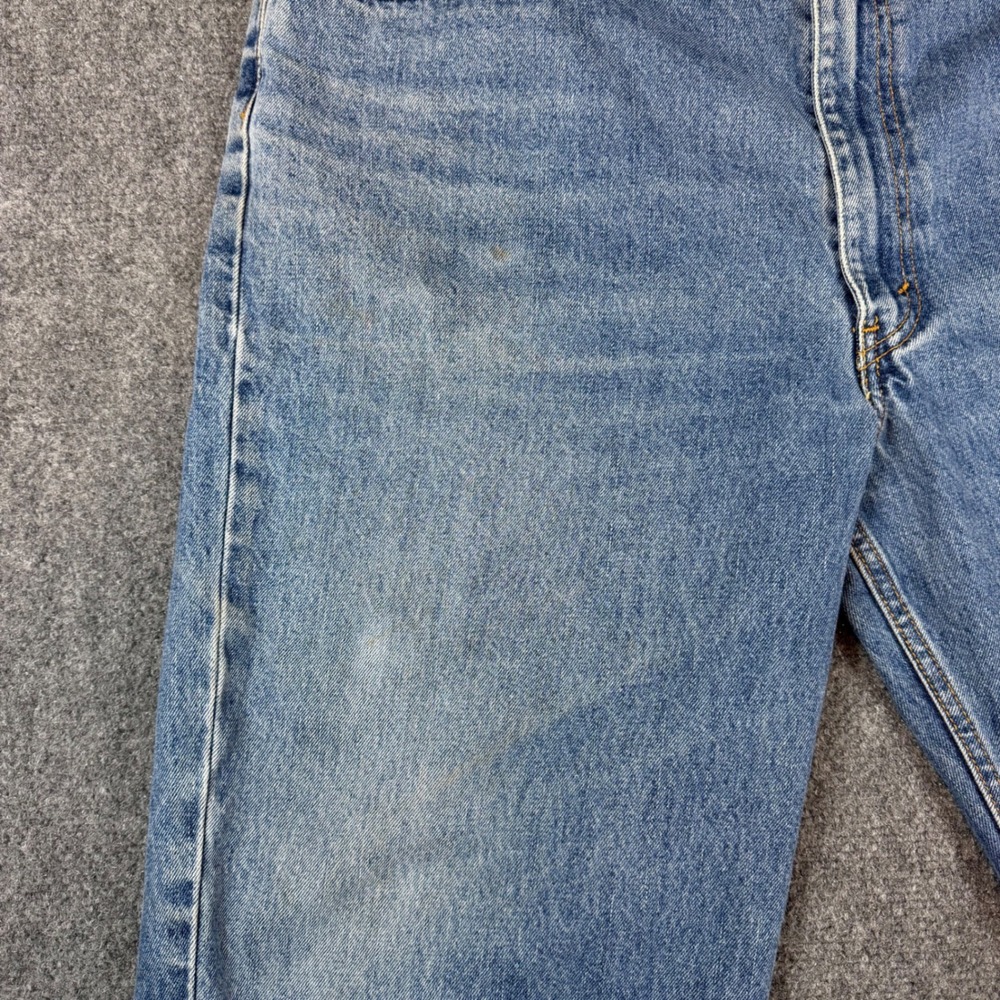 Levis 550 Relaxed Fit Jeans Mens 42x29 Medium Wash Blue Denim Tapered Leg - Picture 5 of 8
